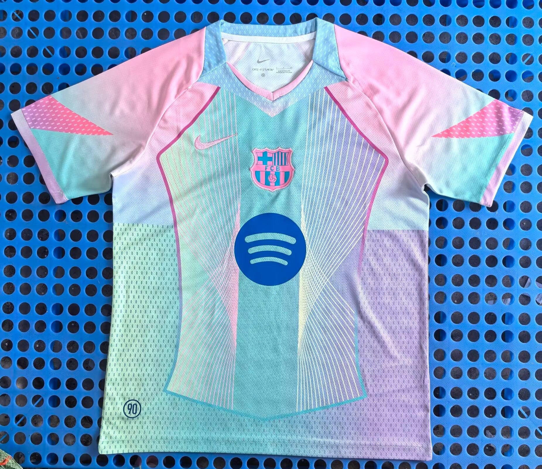 Maillot de foot Barcelone concept bleu