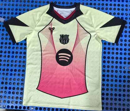 Maillot de foot Barcelone jaune concept